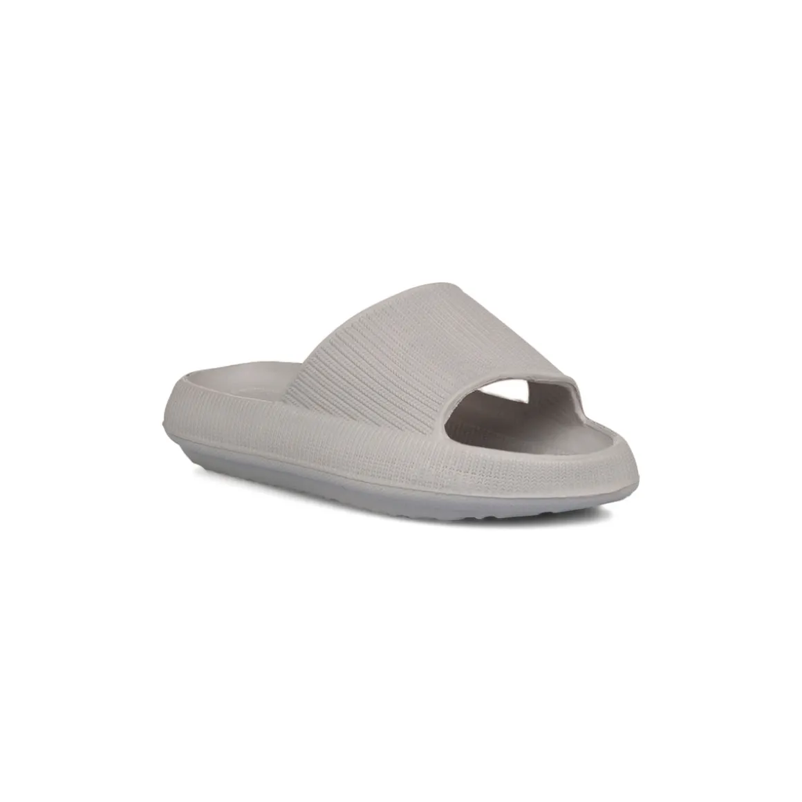 Ciabatte grigie da Donna con suola platform Jog