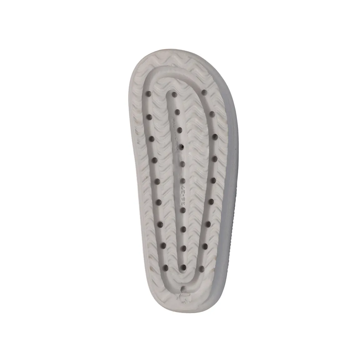 Ciabatte grigie da Donna con suola platform Jog