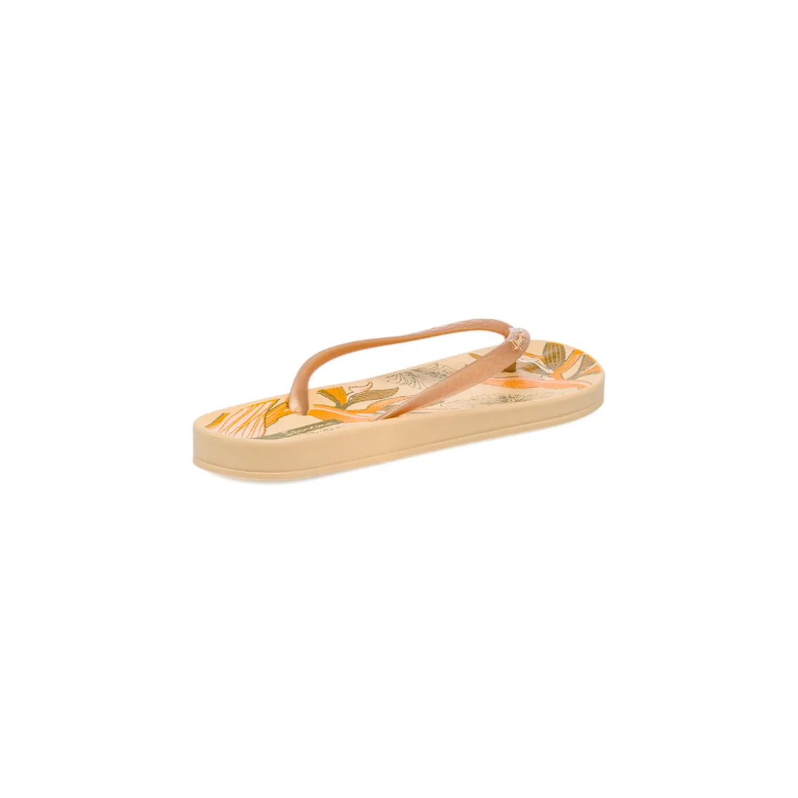 Ciabatte infradito Beige da Donna con fantasia foglie e fiori Ipanema