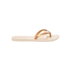 Ciabatte Infradito Beige e Oro da Donna con logo Ipanema