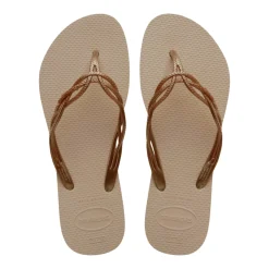 Ciabatte infradito beige da Donna con dettaglio intrecciato FLASH SVEET Havaianas