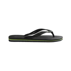 Ciabatte infradito da donna nere con bandiera brasile Havaianas Brasil