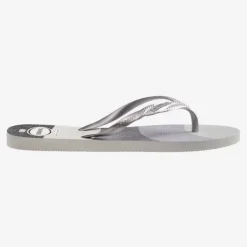 Ciabatte infradito Grigie e Argento da Donna Havaianas Fantasia Gloss