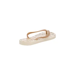 Ciabatte infradito oro e beige da Donna con fantasia animalier Ipanema