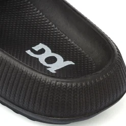 Ciabatte nere a fascia da Donna con suola platform Jog