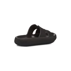 Ciabatte nere da Donna con suola platform Lora Ferres On The Beach