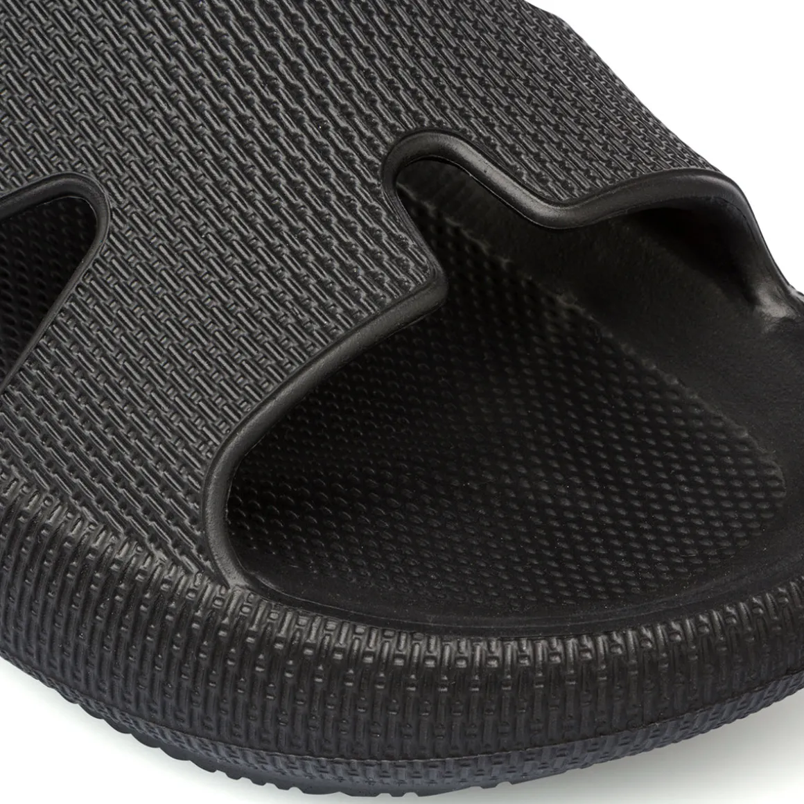 Ciabatte nere da Donna con suola platform Lora Ferres On The Beach