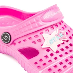 Ciabatte rosa da Bambina Primi Passi con dettaglio stella Hot Sand