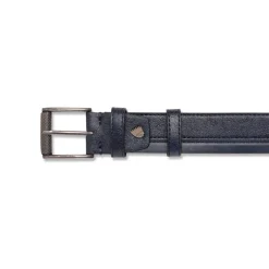 Cintura da Uomo Blu con Fibbia Rettangolare Americanino