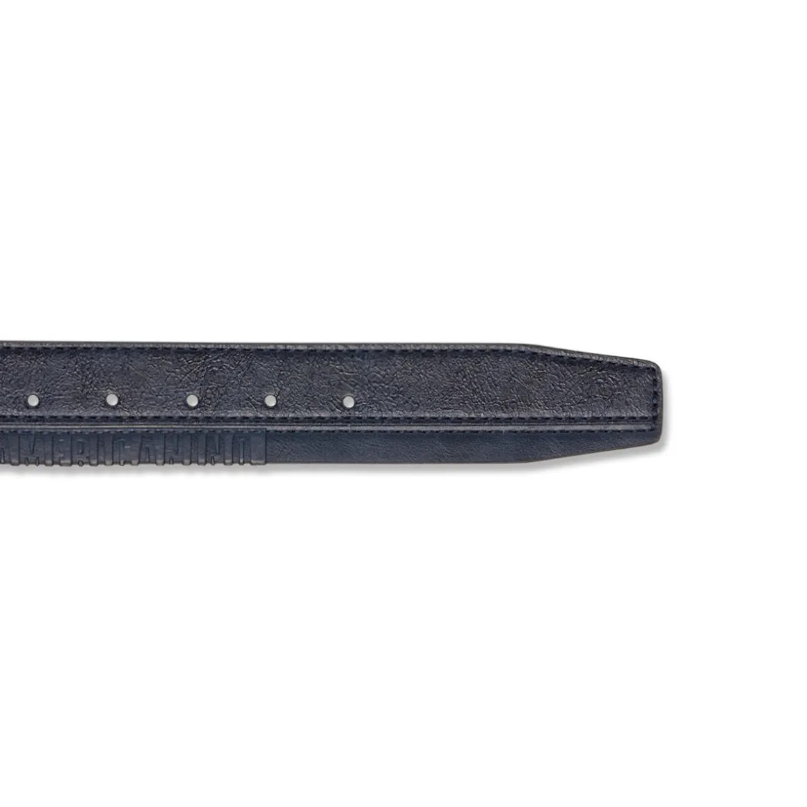 Cintura da Uomo Blu con Fibbia Rettangolare Americanino