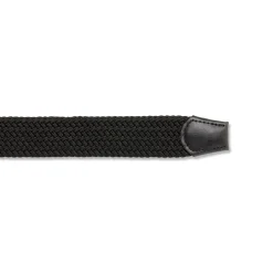 Cintura da Uomo Nera in Tessuto effetto Intrecciato Carrera Jeans