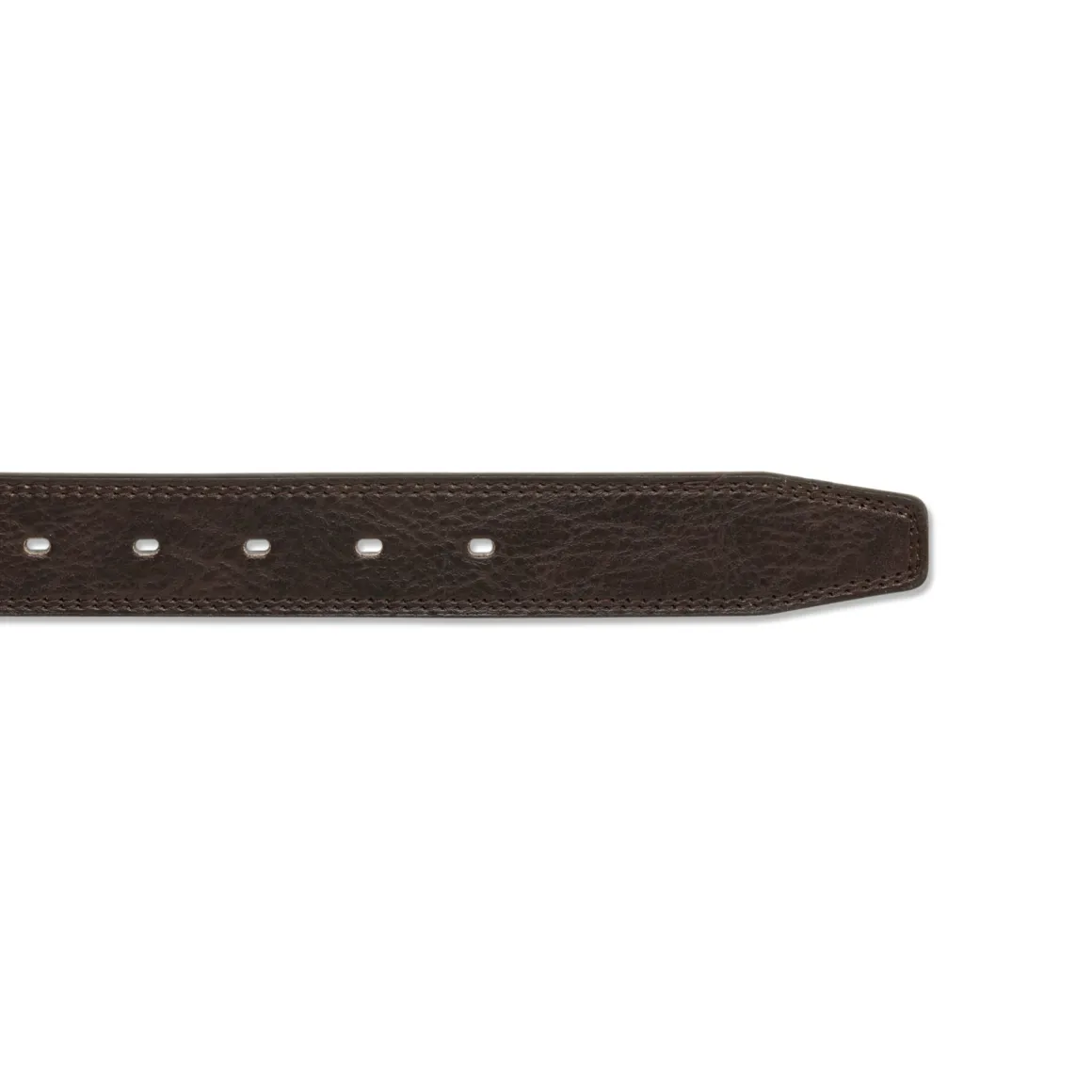 Cintura marrone da Uomo in pelle con fibbia lucida Carrera Jeans