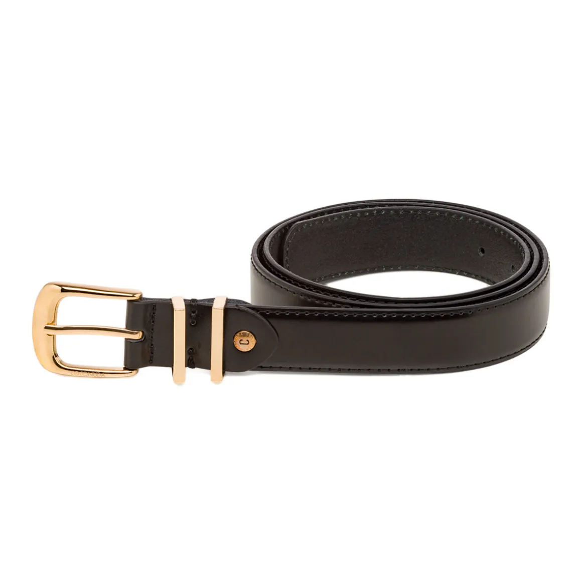 Cintura nera da donna in pelle Coconuda