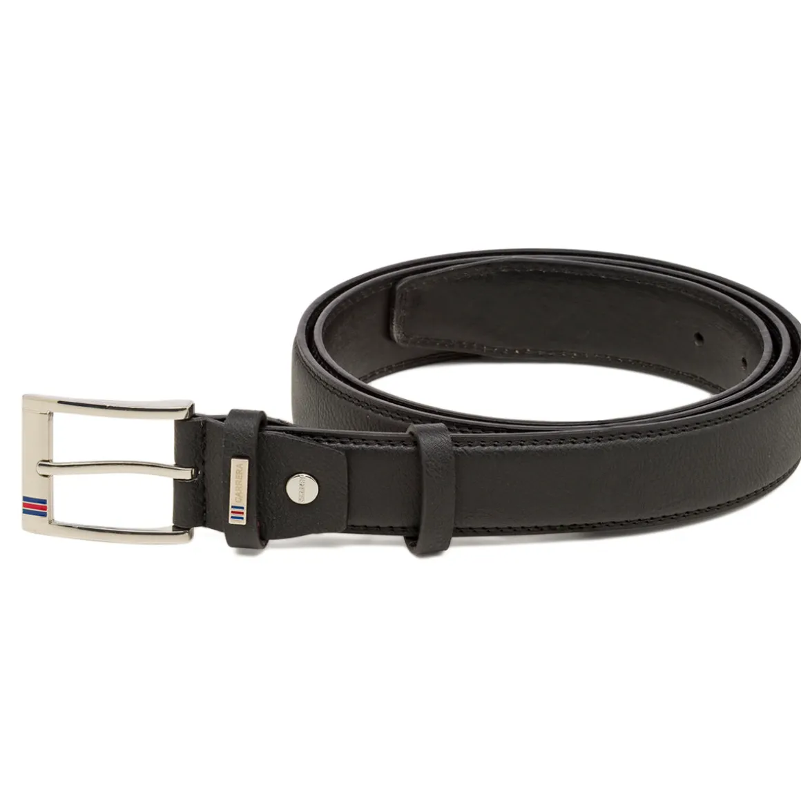 Cintura nera da Uomo con fibbia in metallo Carrera Jeans