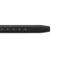 Cintura nera da Uomo in pelle con fibbia in metallo Carrera Jeans