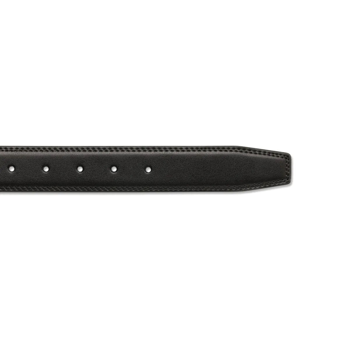 Cintura nera da Uomo in pelle con fibbia in metallo Carrera Jeans