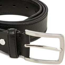 Cintura Nera da Uomo in pelle liscia Carrera Jeans