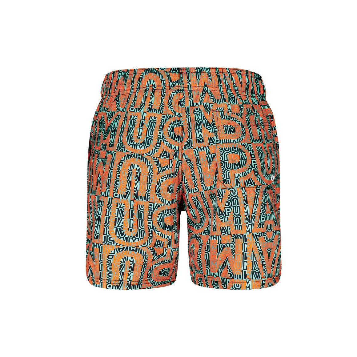 Costume da bagno Arancione da Uomo PRINTED MID SHORTS 1P Puma
