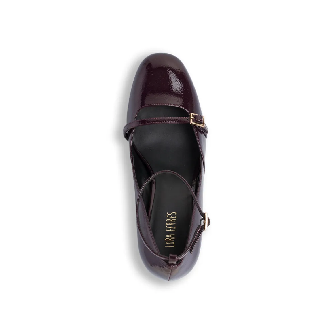 Décolleté bordeaux da Donna con cinturino e tacco 7,5 cm Lora Ferres