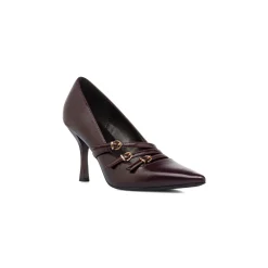 Décolleté bordeaux da Donna con tacco a stiletto 8,5 cm Lora Ferres