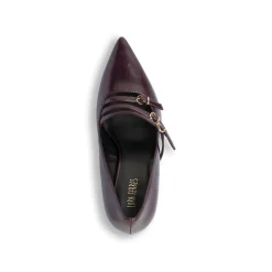 Décolleté bordeaux da Donna con tacco a stiletto 8,5 cm Lora Ferres