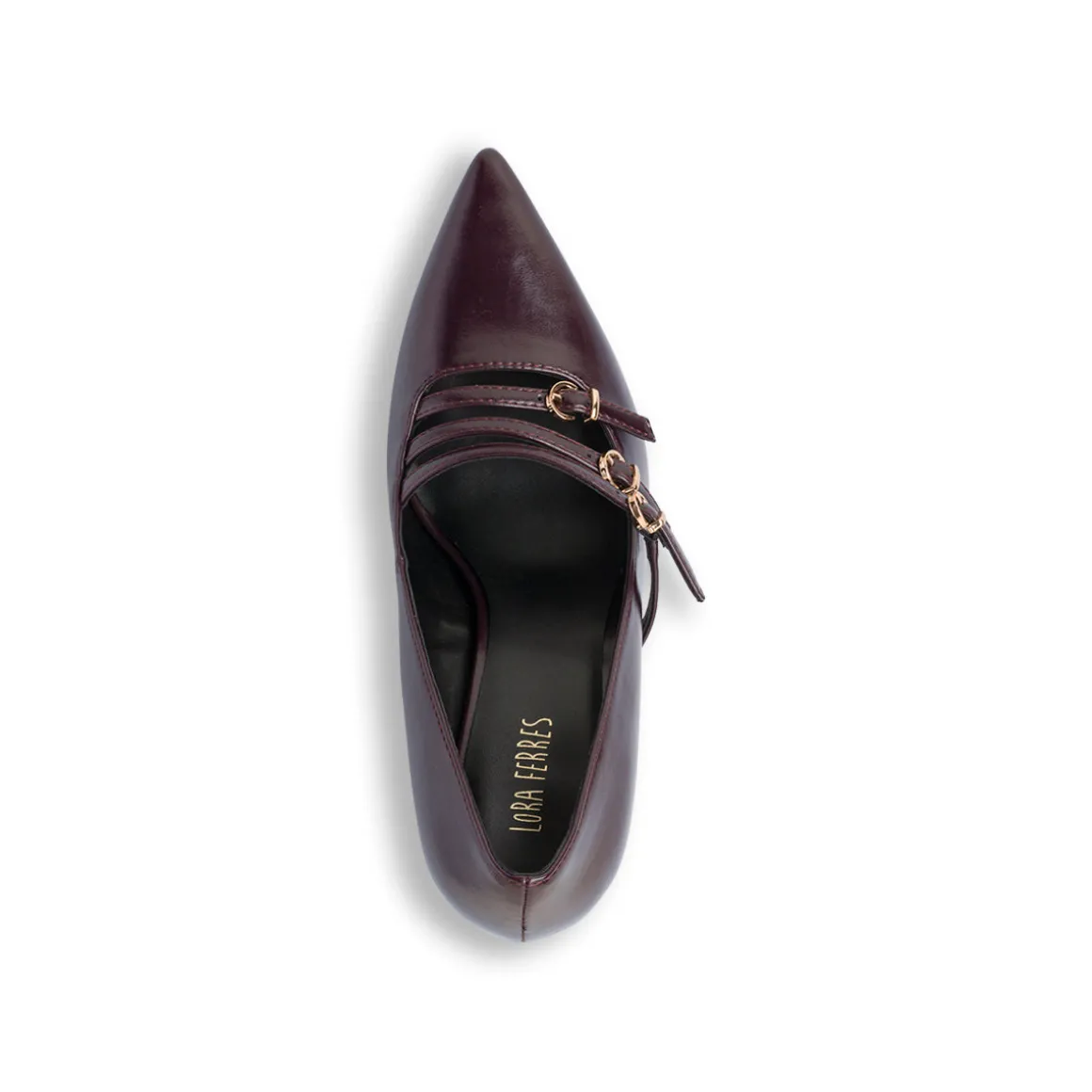 Décolleté bordeaux da Donna con tacco a stiletto 8,5 cm Lora Ferres