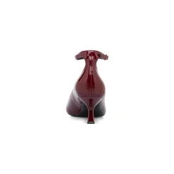 Décolleté bordeaux da Donna effetto lucido con tacco 6 Swish Jeans
