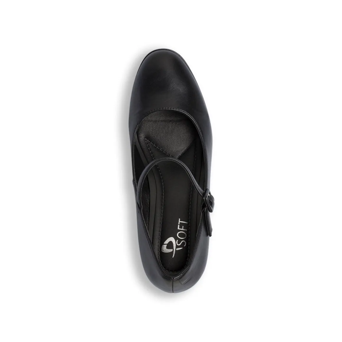 Décolleté comfort nere da Donna con tacco alto 6 cm P Soft