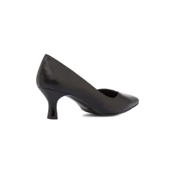 Décolleté da donna nero Lora Ferres con tacco 6 cm