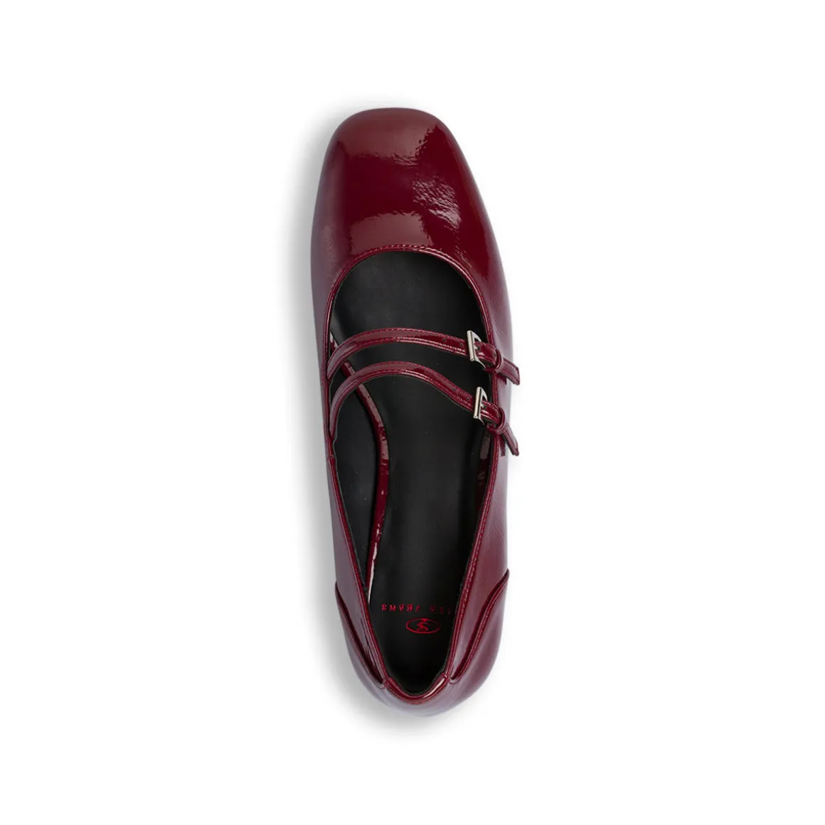 Décolleté Mary jane bordeaux da Donna con tacco Swish Jeans