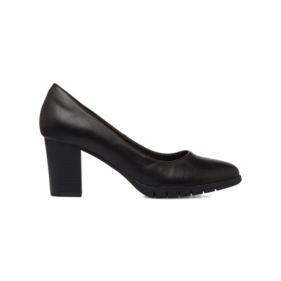 Décolleté nere comfort da donna con tacco 7,5 cm P Soft