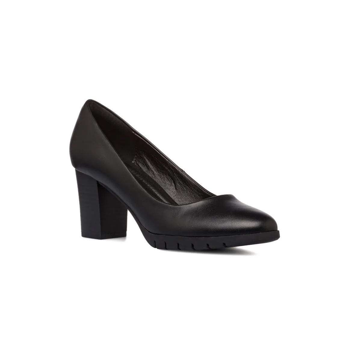Décolleté nere comfort da donna con tacco 7,5 cm P Soft