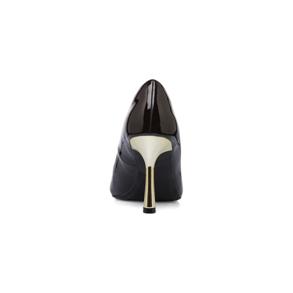 Décolleté nere da donna effetto vernice con tacco stiletto 9 cm Lora Ferres