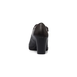 Décolleté nere da donna P Soft con cinturino e tacco 7 cm