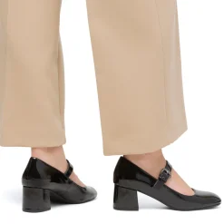 Décolleté nere effetto vernice da donna con tacco 5,5 cm Swish Jeans