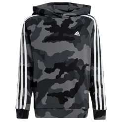 Felpa bambino con cappuccio Essentials Allover Print adidas