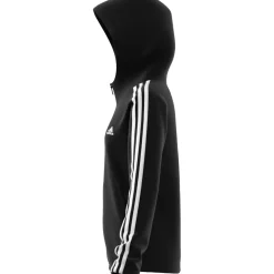 Felpa con cappuccio bambino Essentials 3-Stripes Full-Zip adidas