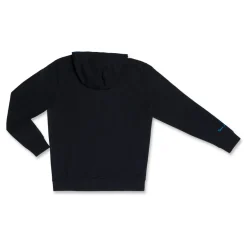 Felpa con cappuccio da uomo blu navy con logo Tonino Lamborghini
