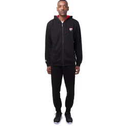 Felpa con cappuccio da Uomo nera con zip Ducati Corse