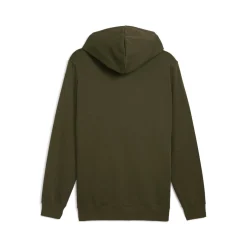 Felpa con cappuccio verde militare da Uomo Puma