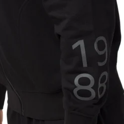 Felpa nera da Uomo con cappuccio e logo Ducati Corse