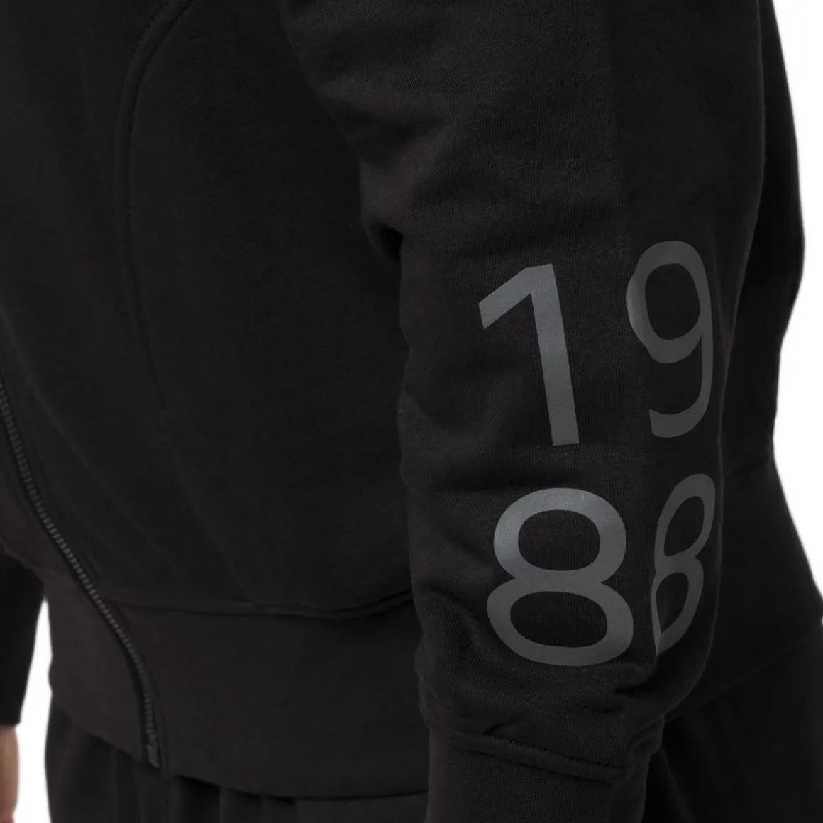 Felpa nera da Uomo con cappuccio e logo Ducati Corse