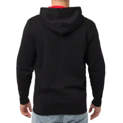 Felpa nera da Uomo con tasche e cappuccio Ducati Corse