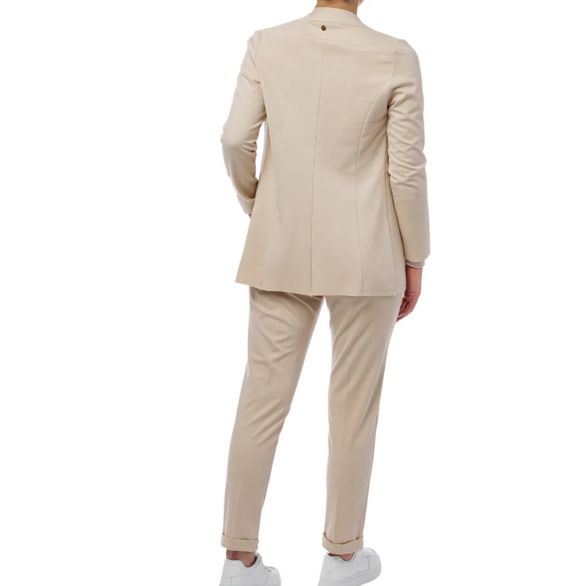 Giacca beige da completo da donna Swish Jeans
