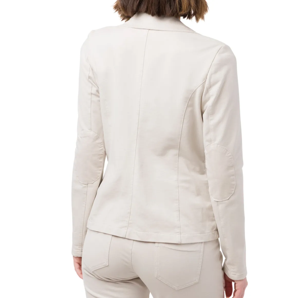 Giacca beige da Donna in cotone con bottoni Swish Jeans