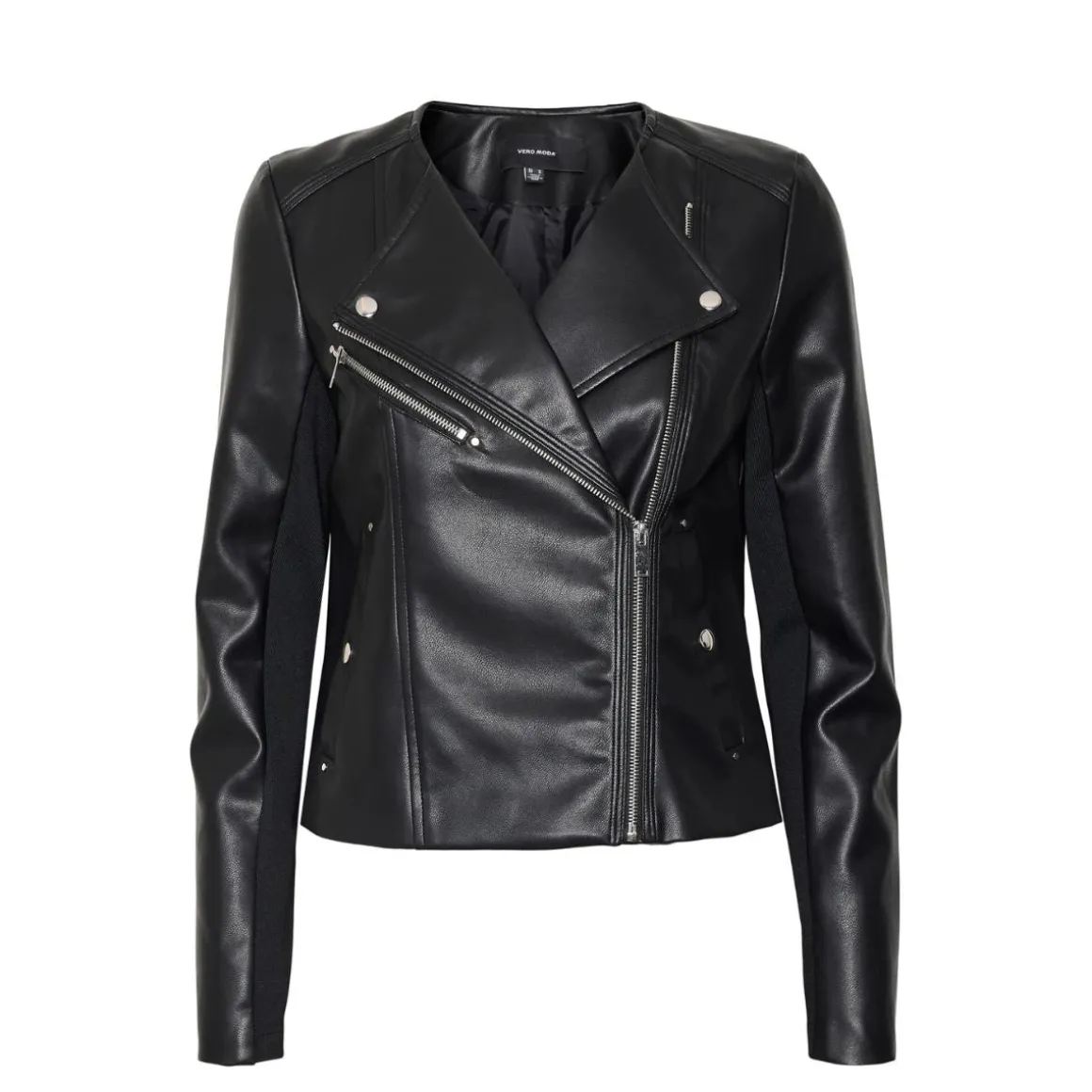 Giacca in similpelle da donna nera Vero Moda