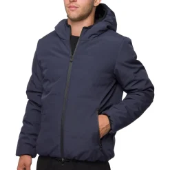 Giacca tecnica reversibile blu scuro da uomo Gate 76