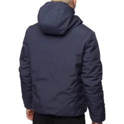 Giacca tecnica reversibile blu scuro da uomo Gate 76