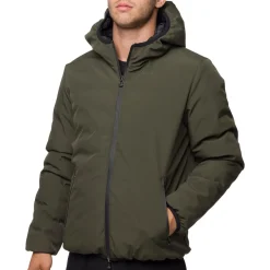 Giacca tecnica reversibile verde da uomo Gate 76