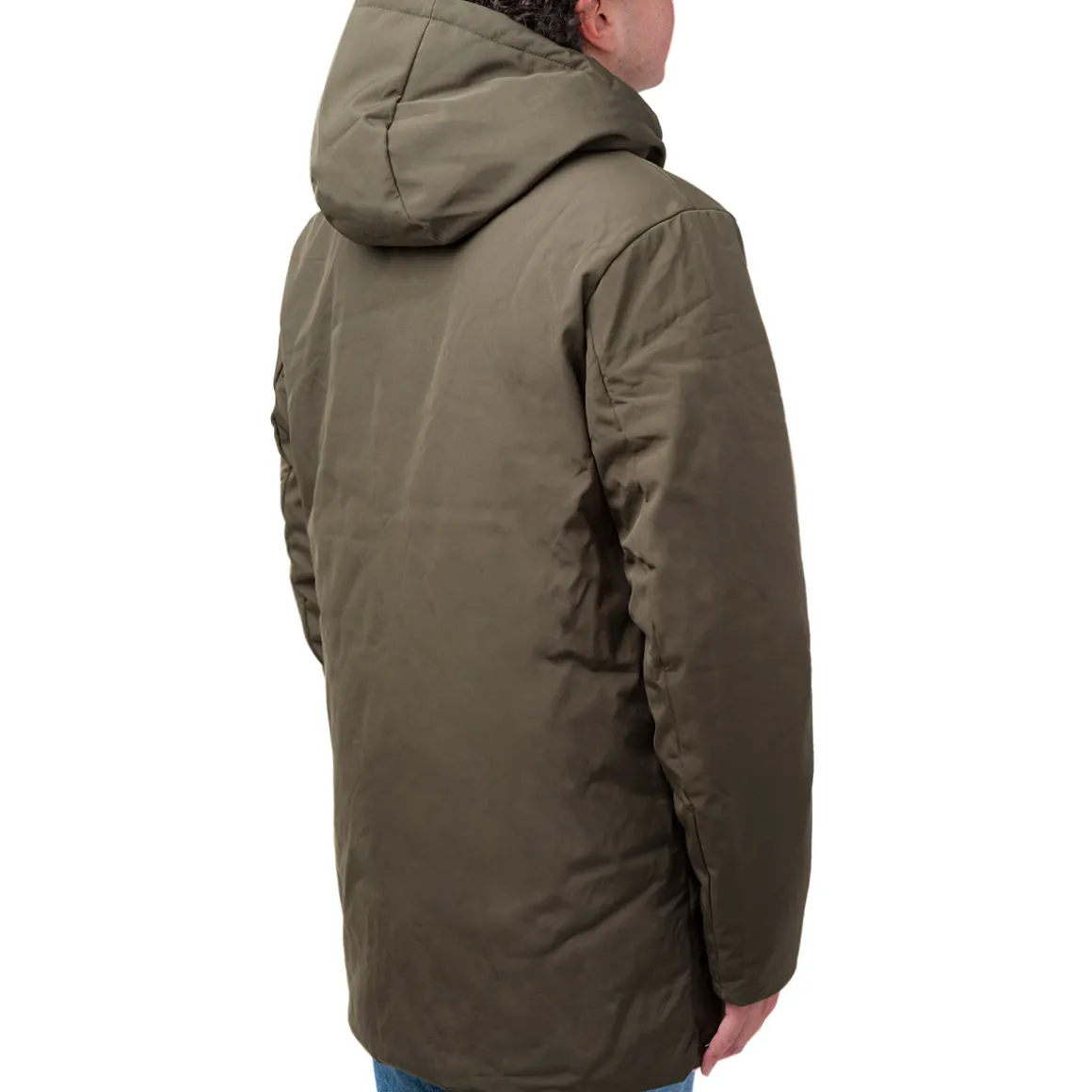 Giubbotto da uomo reversibile nero Gate 76